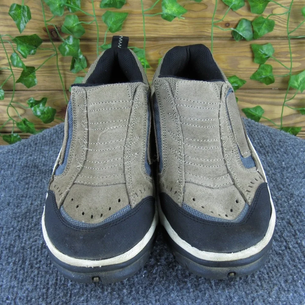 Harsh Men's‎ Casual Slip-On Shoes Gray Suede Size 9 Comfortable